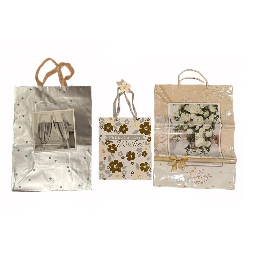 3 Wedding gift bags